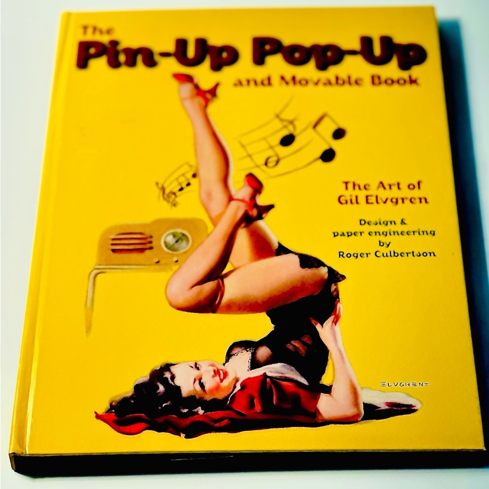Brand New The pin-up Pop-up and moveable book